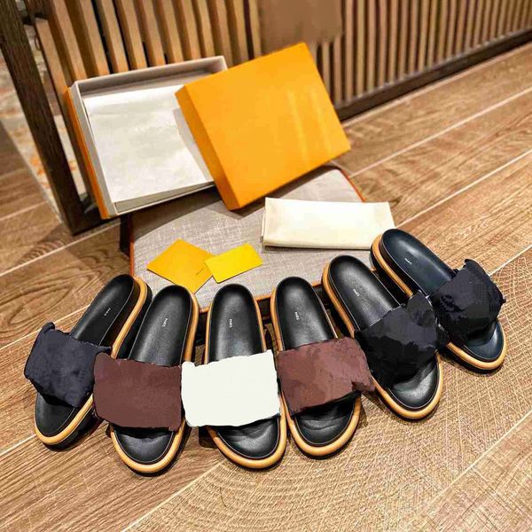 

pool pillow comfort slippers designer ladies muller slippers summer men casual leather flat outdoor sunset rubber bottom beach sandals, Black