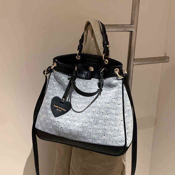 

handbag tote bag large capacity bag women's autumn and winter fashion single shoulder messenger bag 220513