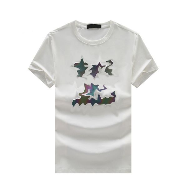 

2022 new mens womens designer t shirts printed fashion man cotton casual short sleeve luxury hip hop streetwear, White;black