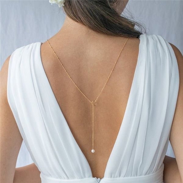 14K Gold Filled Natural Pearl Choker Pendenti fatti a mano Collier Femme Kolye Gioielli per le donne Boho Collana da damigella d'onore