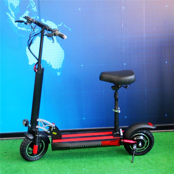 EU Instock Германия 10-дюймовый Off-Road Tire Off-Road Взрослый с сиденьем Электрический скутер поддержки оптом