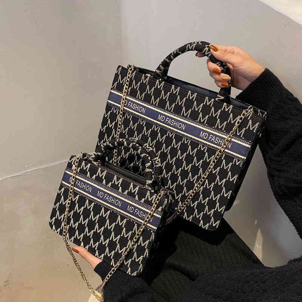 

high sense portable tote bag fashion net popular large capacity one shoulder bag