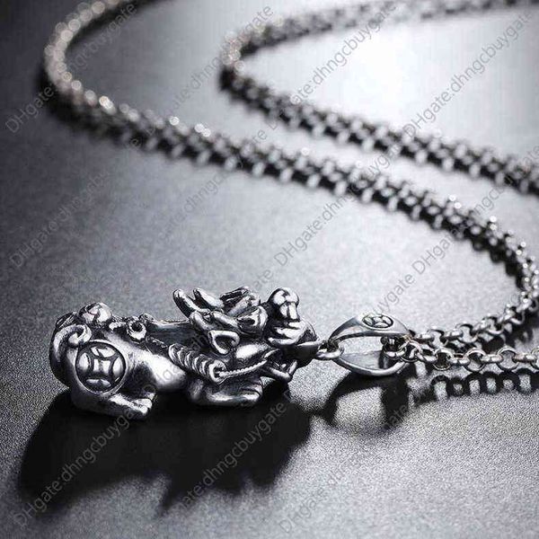 

metrosexual ins tiktok necklace network red army card, vibrant skip ornament girl, Silver