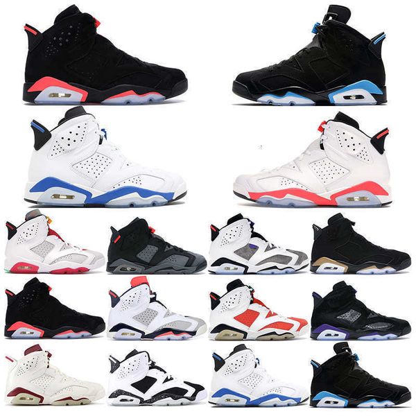 

2022 fashion 6 6s basketball shoes infrared unc sport blue gatorade infrared white alterante men sport fashion sneakers size 40-47