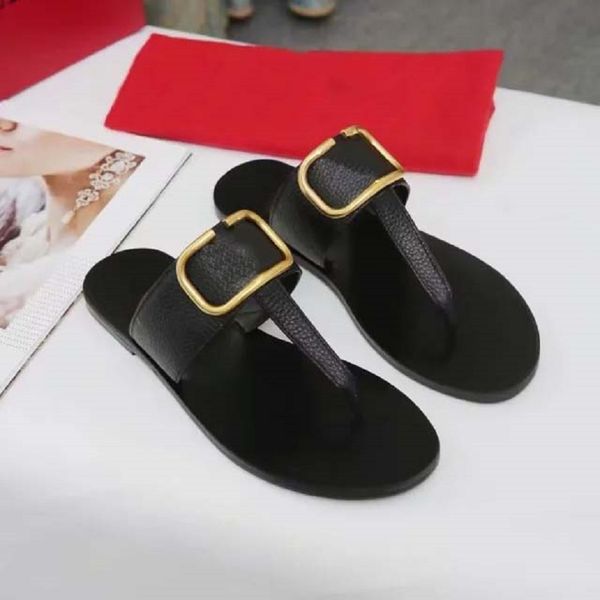 

designer slipper man women slippers luxury sandals brand sandals real leather flip flop flats slide casual shoes sneakers boots by brand 116, Black