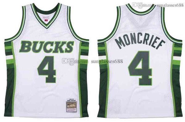 

stitched sidney moncrief jersey s-6xl mitchell & ness 1988-89 mesh hardwoods classics retro basketball jerseys men women youth, Black