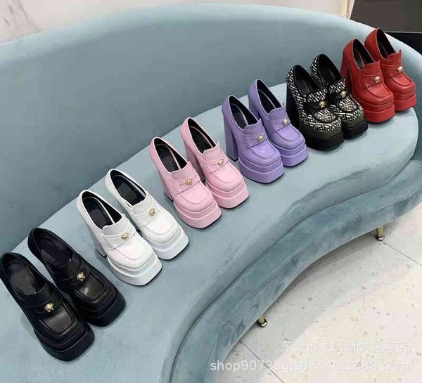 

dress shoes spring super high-heeled waterproof platform shallow mouth show 15cm shoes walk women's single, Black