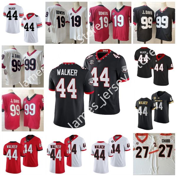 

travon walker jersey georgia bulldogs block number font black 100th anniversary 44 jersey final projections ahead of the first round stitche