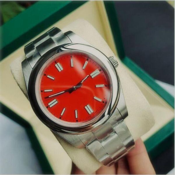 

31mm 36mm 41mm automatic mechanical date business men women 316l stainless steel waterproof diving watch2020, Slivery;brown