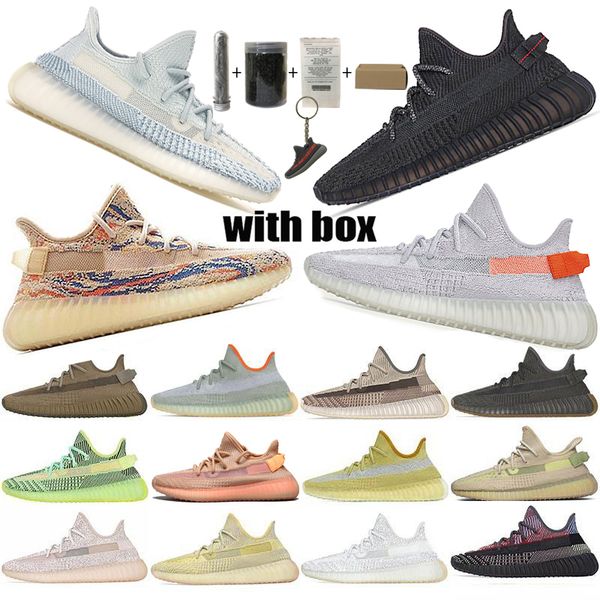 New Mx OAT Running Shoes Ash Blue Zebra Cinder Top Quality Men's Women's Tail Light Black 3M Reflective White Cream Outdoors Size 36-48 With Half & Box