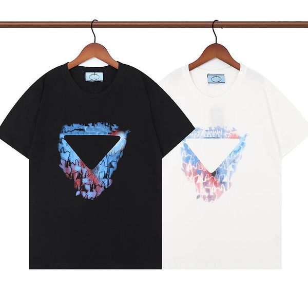 

2022 new mens designer t shirt summer couples clothing short sleeves classic lettern women s short sleeve luxurys pure cotton outdoor clothe, White;black