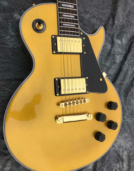 

electric guitar body mahogany gold hardware black pickguard delivery