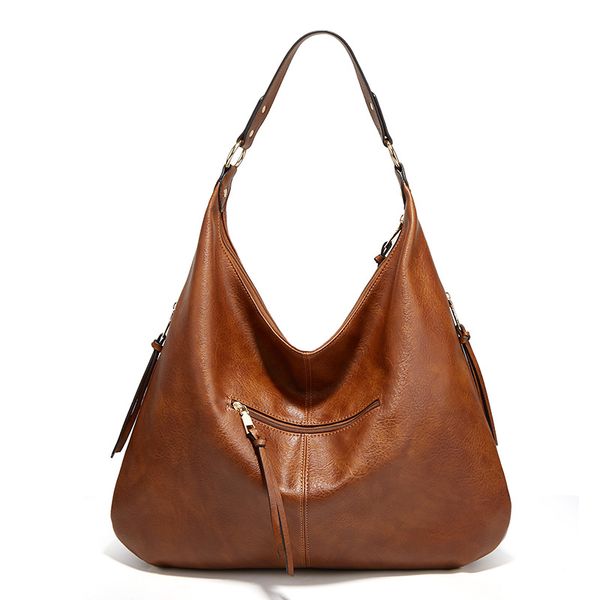 

designer bag shoulder tote bags with large capacity and vintage leather 44cm