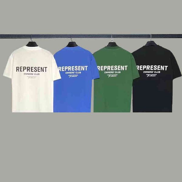 

correct version of present niche fashion brand versatile american high street loose men's lovers' pure cotton short sleeve t-shirt, Black;brown