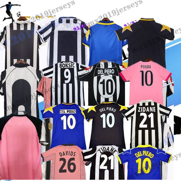 2004 2005 1997 Retro Juventus DEL PIERO Conte camisa de futebol PIRLO Buffon INZAGHI 84 92 95 96 97 98 99 02 03 UV Rossi ZIDANE Maillot antigo DAVIDS