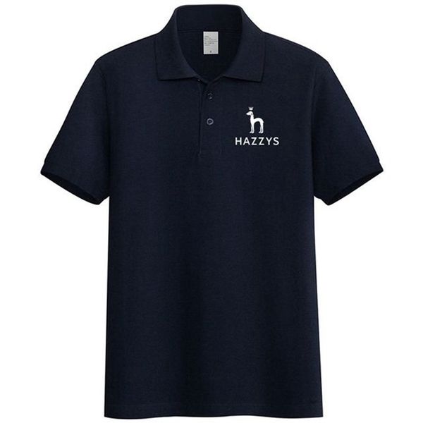 Männer HAZZYS Polo Shirts Marke Komfortable Sommer Hohe Qualität Casual Alltag Kurzarm männer Revers T Shirt 220623