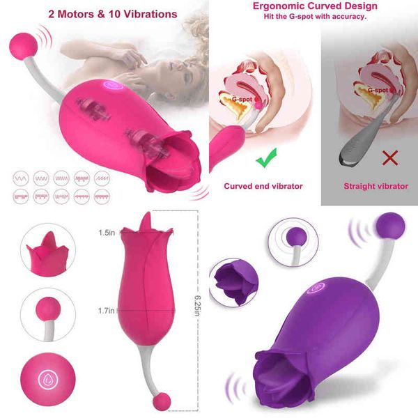 NXY Toys adultos Sweet Sweet Secret Women Stick Stick Tongue Licking Masturbation Device Penis Penis Fun Products Novos Pedicles Points 0513