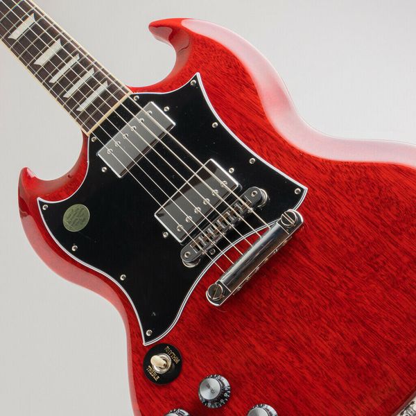 

sg standard heritage cherry left hand electric guitar same of the pictures