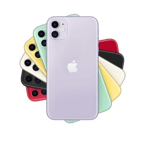 Оригинал Apple iPhone 11 разблокированные мобильные телефоны A13 Hexa Core 64 ГБ/128 ГБ/256 ГБ 6,1 дюйма IOS 12MP 4G LTE Телефон