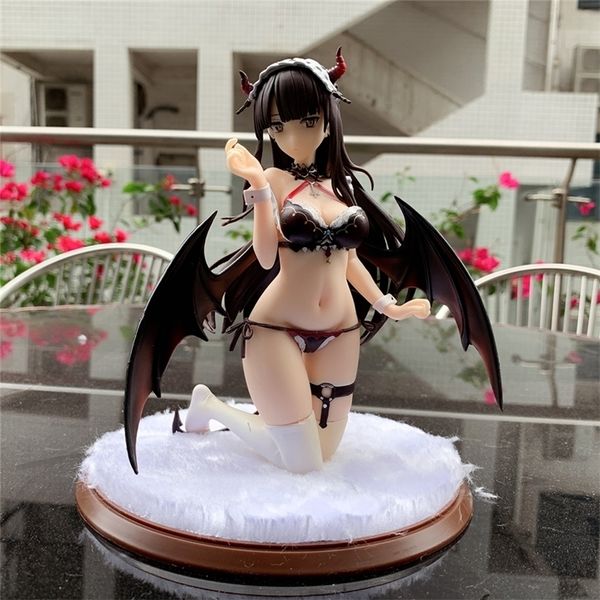 Yerli skytube anime aiko taya cazibe iblis hizmetçisi bikini mayo mayo 16 pvc aksiyon figür modeli oyuncaklar anime oyuncaklar bebek hediyeleri 220520