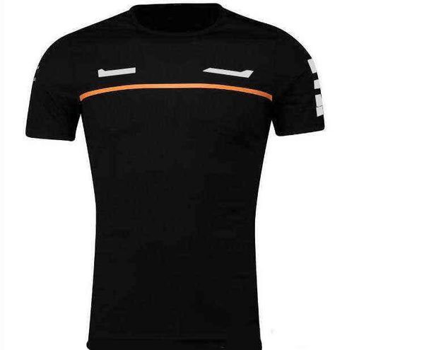 

f1 racing suit short sleeve t-shirt fan series team version round neck quick-drying breathable sports jersey, White;black