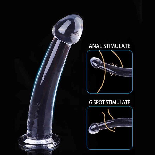

toy s vibrator massager soft anal dildo pants for women transparent butt plug annal toys prostate men anus dilator buttplug erotic 0h8a