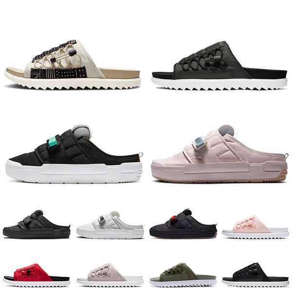 

luxury fashion designer slippers women mens asuna slip-on slide paisley pale ivory black menta stone mauve washed coral sequoia vast grey of