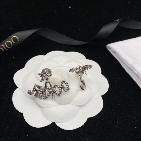 

2022 new asymmetric little tassel earrings women's versatile earrings, Golden