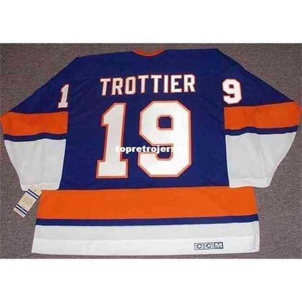 

shirts mens bryan trottier 1975 ccm vintage retro hockey jersey, Gray