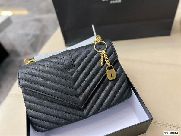 

fashion college messenger bags luxury shoulder bags designers handbags crossbody bag totes designer handbag women chain lady clutch purse fl
