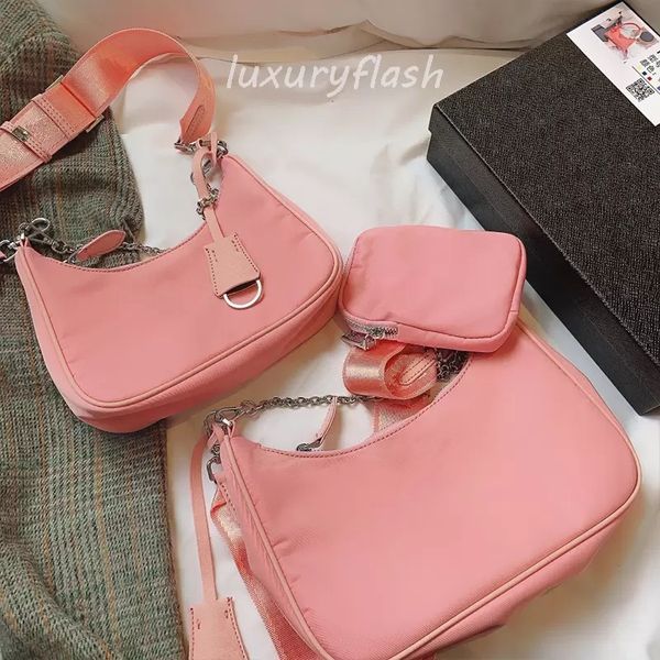 

designers nylon purple women crossbody bag luxurys brand wallet fashion purses europe and america trend ladis handbags