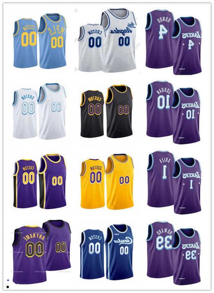 

75th custom jersey los angeles''lakers''men women youth 1 trevor ariza 4 rajon rondo 39 dwight howard 10 deandre jor dan, Black;red