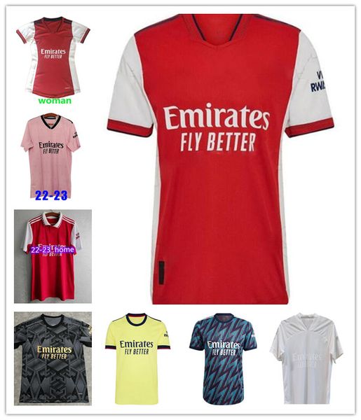 

retrso soccer jerseys whiteout violence campaign away no more red 21 22 23 saka white smith rowe tierney martinelli 2022 football shirts uni, Black;yellow