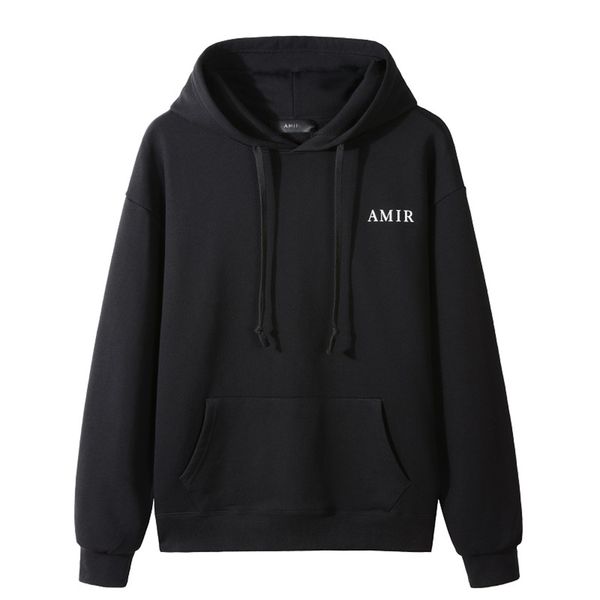 

new brand men and women designer luxury couples hoodie sweater print fashion graffiti pattern, Black
