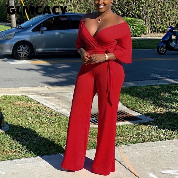 

women short sleeve summer casual loose jumpsuit office lady workwear elegant wide leg overlls evening jumpsuit y200422, Black;white