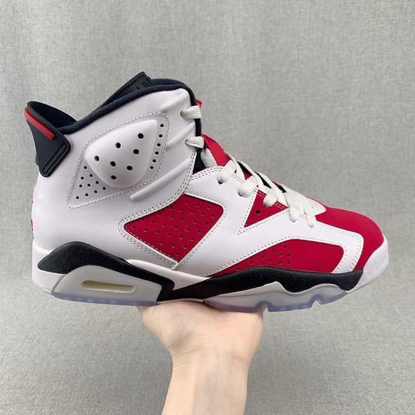 

jumpman 6 carmine basketball shoes 6s designer fashion sport running shoe with box