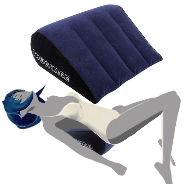 sexy giocattoli cuneo cuscino posizione cuscino triangolo rampa gonfiabile mobili coppie ing per un supporto più profondo