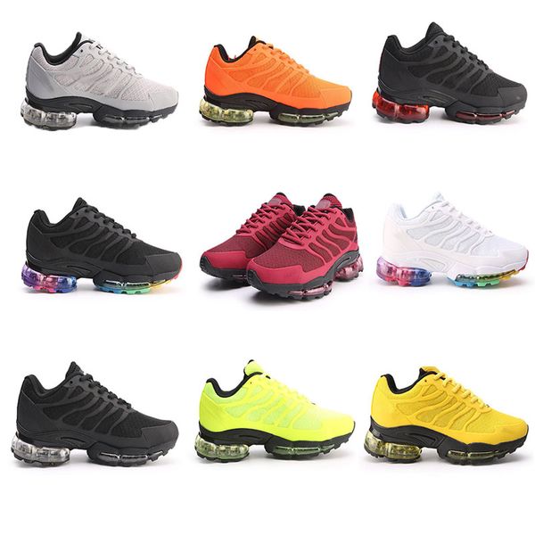 

fashion 6183 running shoes men mens with 9 colors triple black white dark red fluorescent green chaussures sports shoe sneakers size 40-46