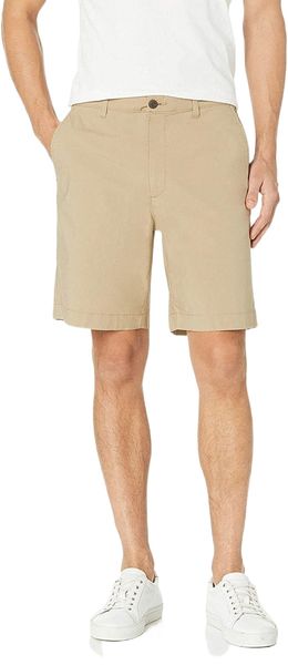 

essentials men's regular-fit lightweight stretch 9" short i3c2#, White;black