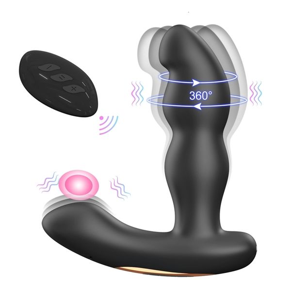 Seks Oyuncak Masajı Erkek Prostat Masaj Vibratör 14 Hızlı ASS Butt Fiş Yetişkin Çiftler için Anal Oyuncaklar