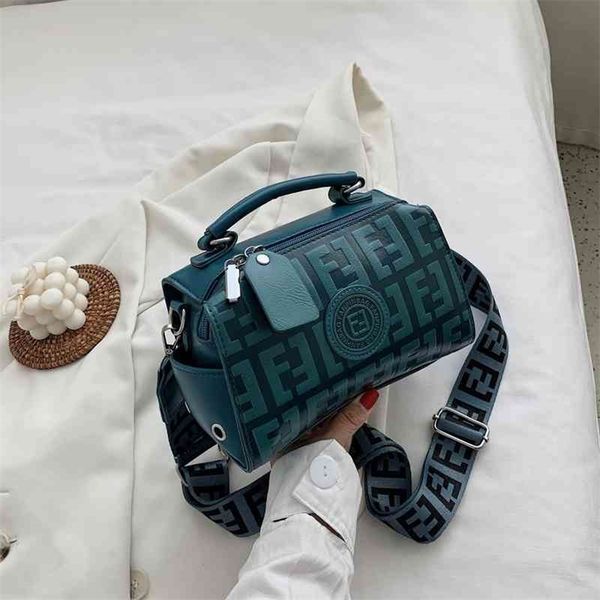 

wholesale online 69% off embossed handbag boston bag broadband one shoulder fashion bag
