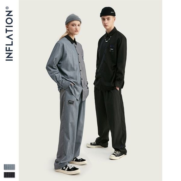 

inflation arrival luxury men blazer loose fit fashion brand streetwear men suit terno masculinoblazers men 201106, White;black
