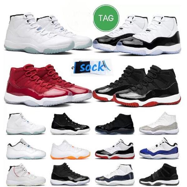 

ale 11s basketball shoes men women jumpman 11 cherry 72-10 low cool grey 25th anniversary bred pantone pure violet mens trainers sport sneak