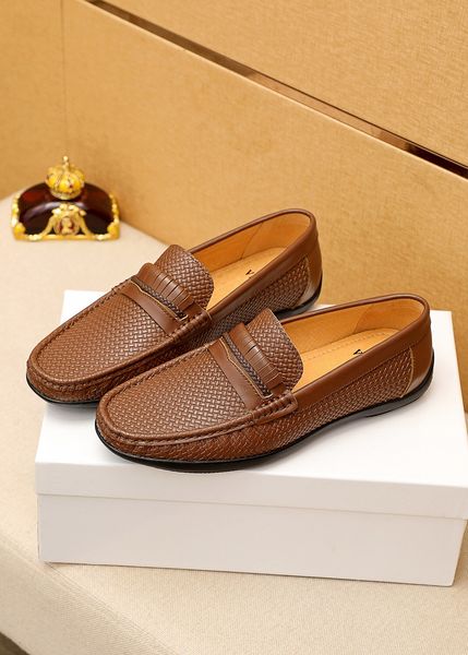 

2021 designer brands man dress shoes patent leather british style wedding feast banquet bridegroom suits shoe white-collar professionals off, Black
