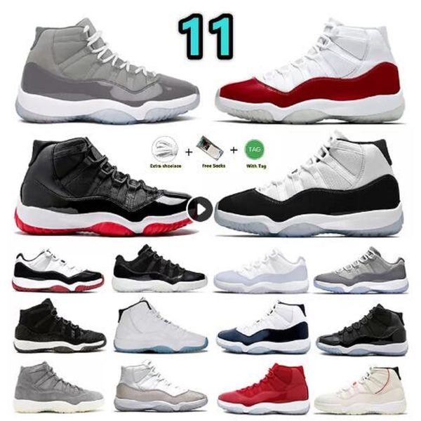 

11 basketball shoes men women sneakers 11s sports trainers cool grey jubilee bred legend university blue animal instinct low shoe us 5.5-13