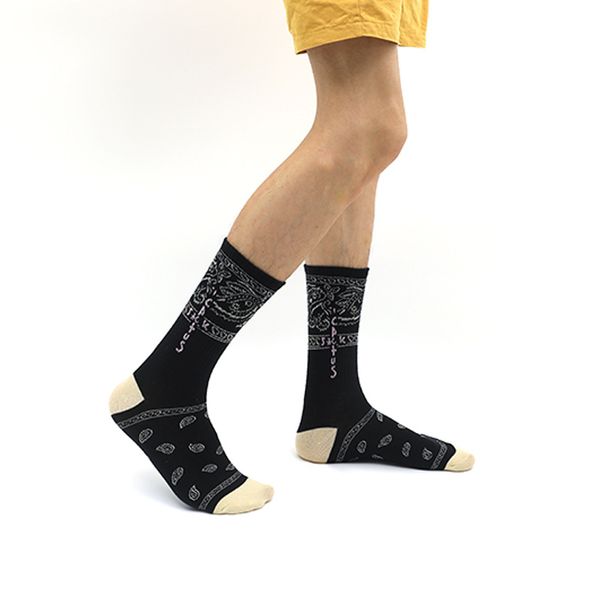Декор модный мужские носки европейские и американские абстрактные узоры