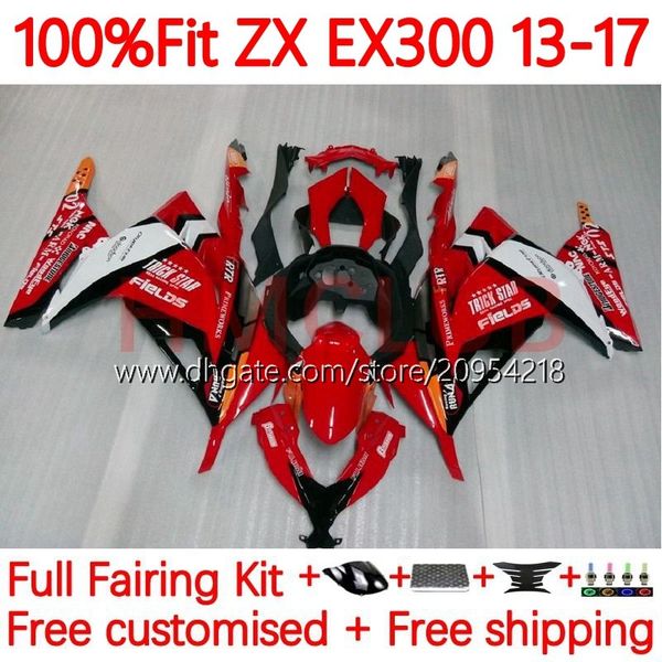 FATINAS DE INJEÇÃO PARA KAWASAKI NINJA ZX300 ZX3R EX ZX 3R 300R ZX-300R 13-17 35NO.4 EX300R ZX-3R ZX300R 13 14 15 16 17 EX-300