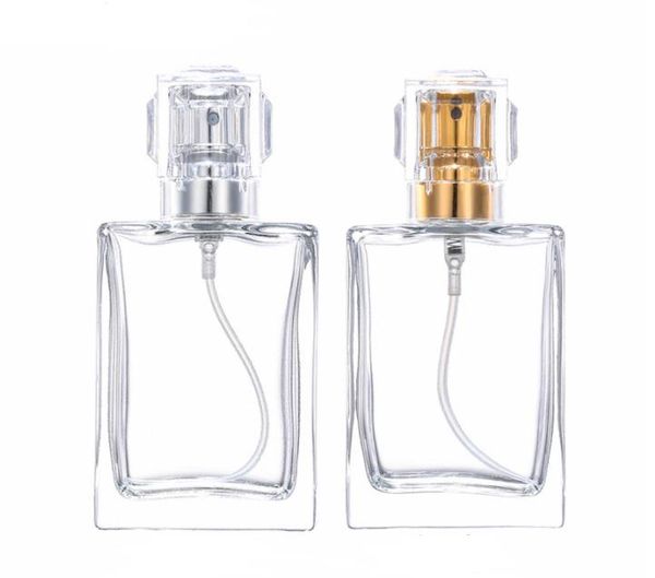 Großhandel 30 ml klare Parfümflasche leere Glassprühflaschen mit Zerstäubersprüher SN3724