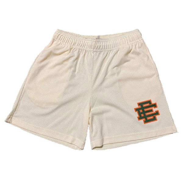 

eric emanuel shorts ee basic mens fashion short new york city skyline brand casual sportshorts fitness summer pant mesh jogging workout spor, White;black