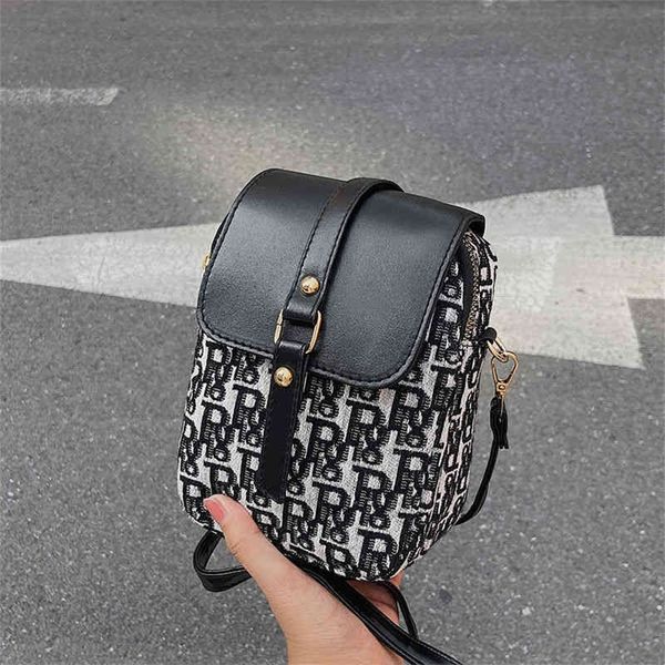 

autumn winter mobile phone fashion versatile embroidered single multi-layer messenger women's purses outlet online